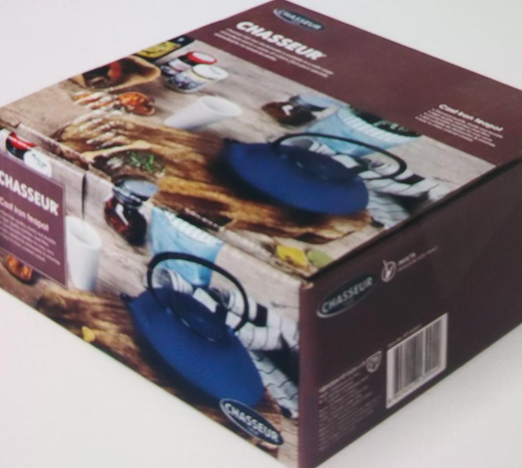 차세르 무쇠 티포트 0.7 L  라이트 블루유명한 티포트