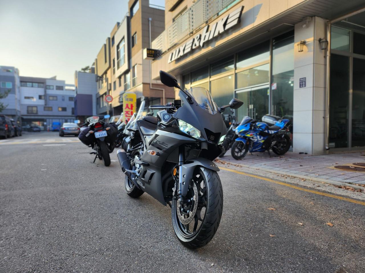 야마하 YZF-R3 20년 6천km 신차급 판매