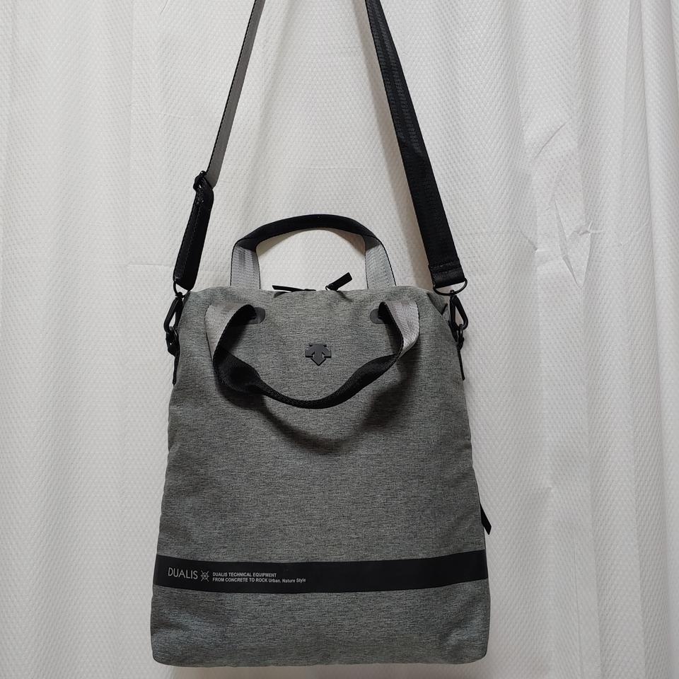 데상트 듀얼리스 세로형토트백&크로스백