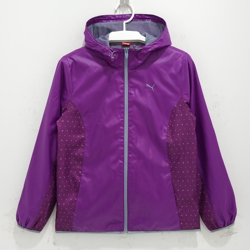 푸마 여성 바람막이 후드집업 점퍼 아우터 트레이닝 L