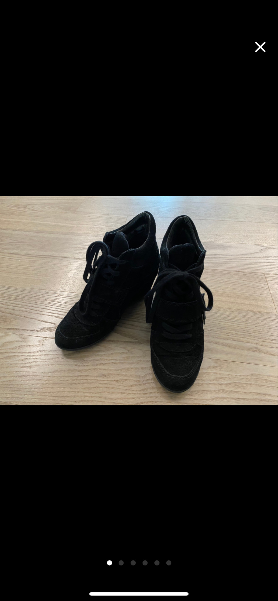 아쉬 웨지힐 부츠