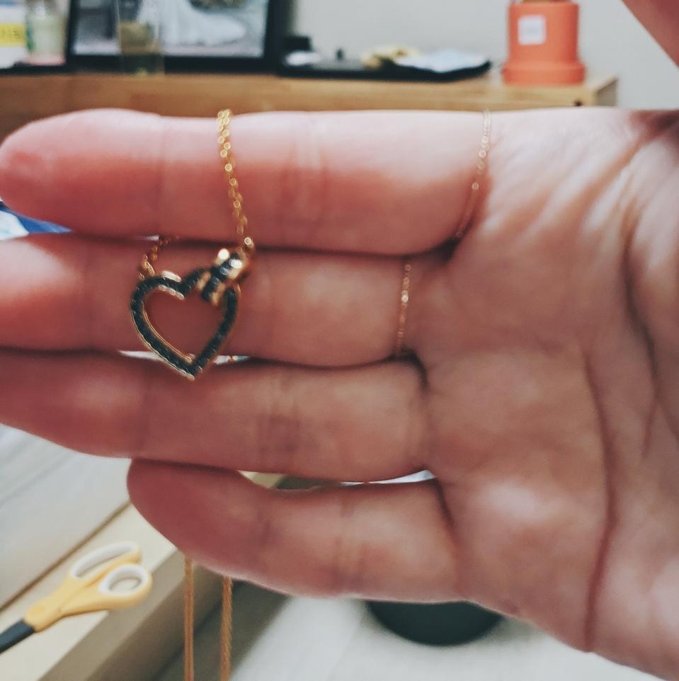 스와로브스키 정품목걸이