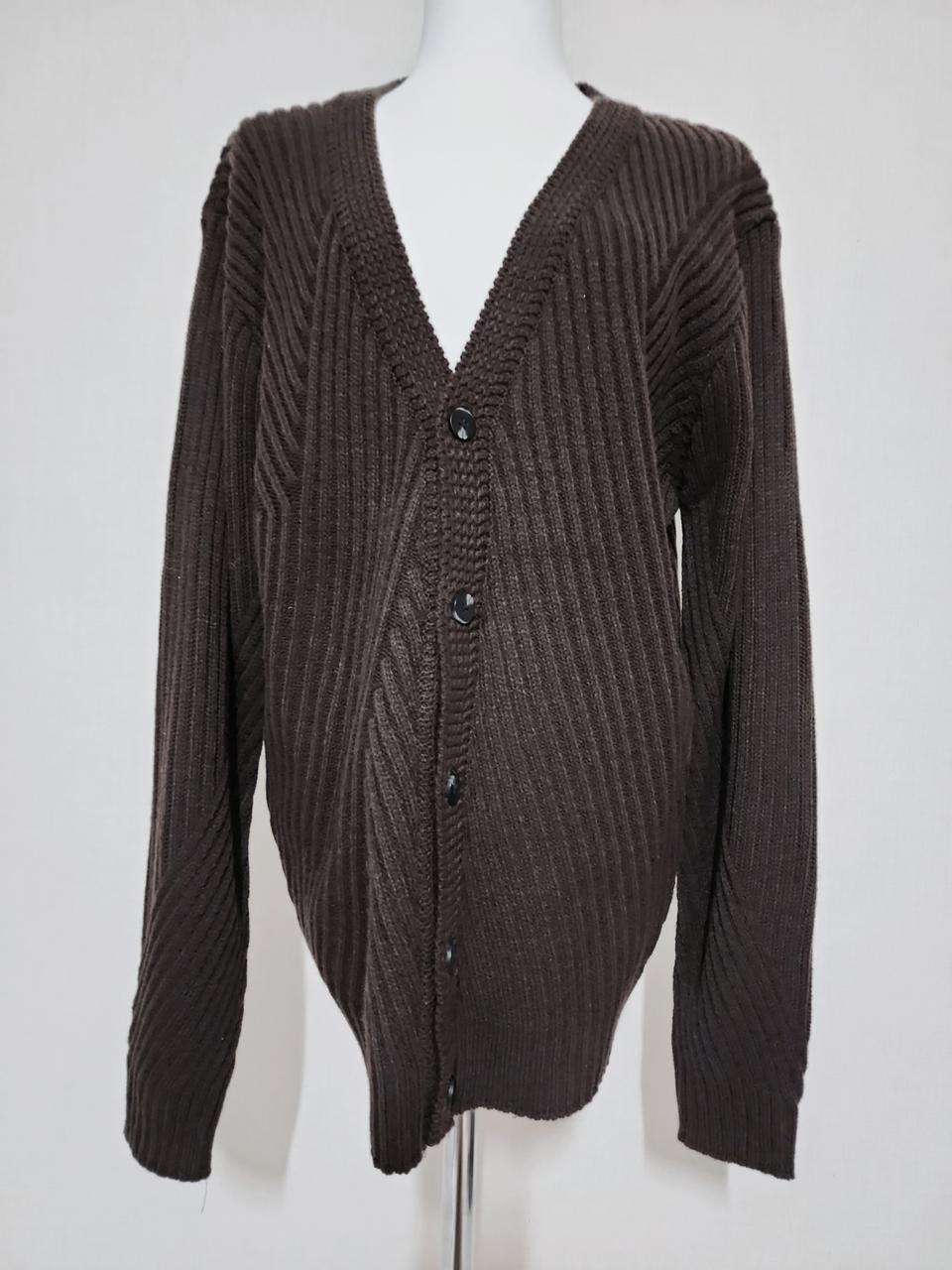(남여공용)브라운 두툼 가디건