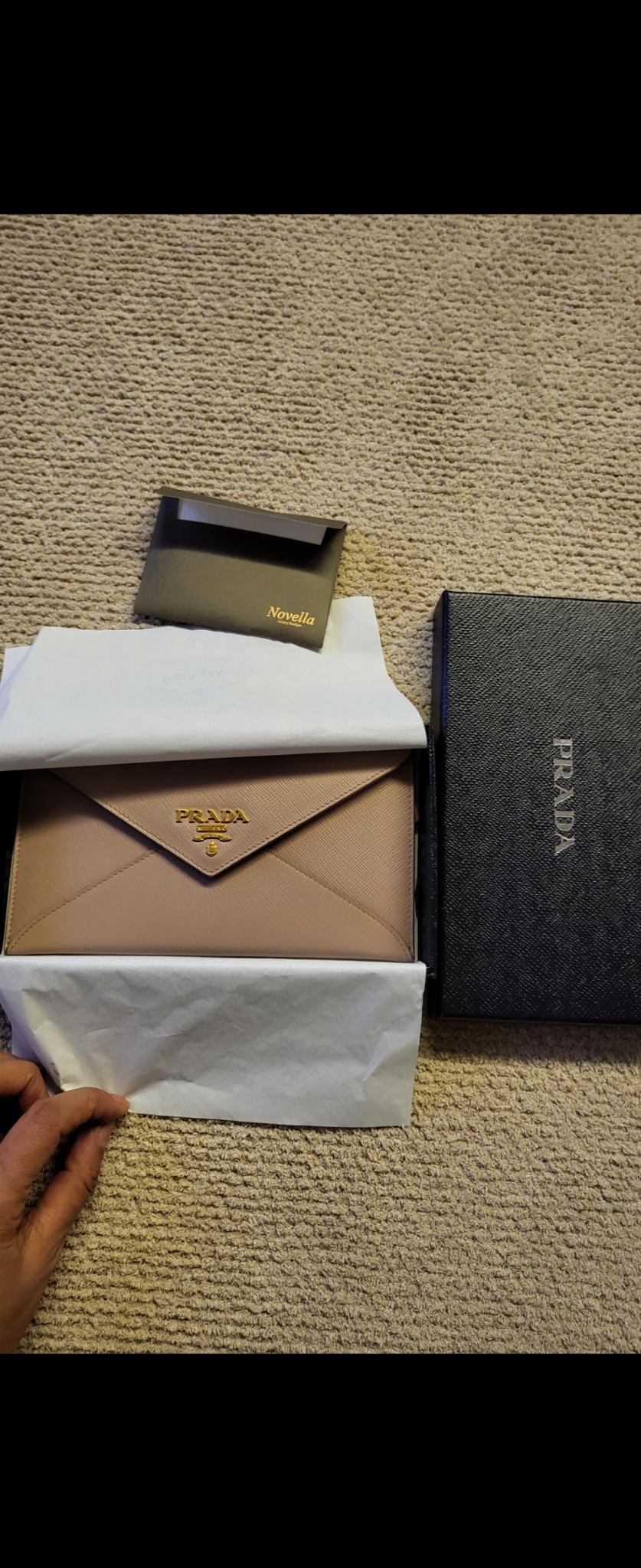 프라다 지갑 (정품)