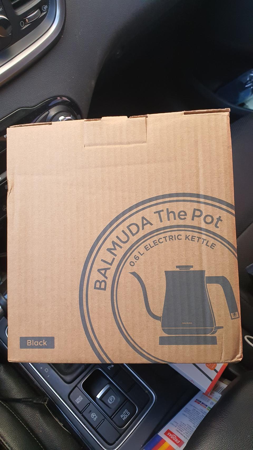 발뮤다 더팟 전기주전자 K02B-BK 블랙 미사용 새상품