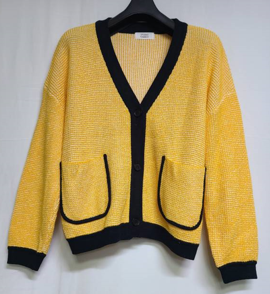 스튜디오 톰보이 여성용 캐주얼 니트 가디건