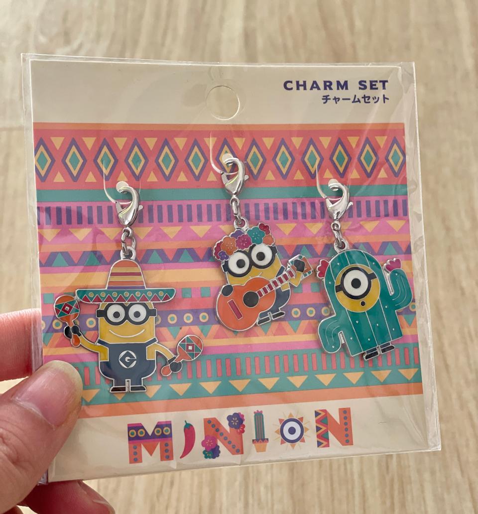 유니버셜 미니언 열쇠고리 키링 악세사리 세트