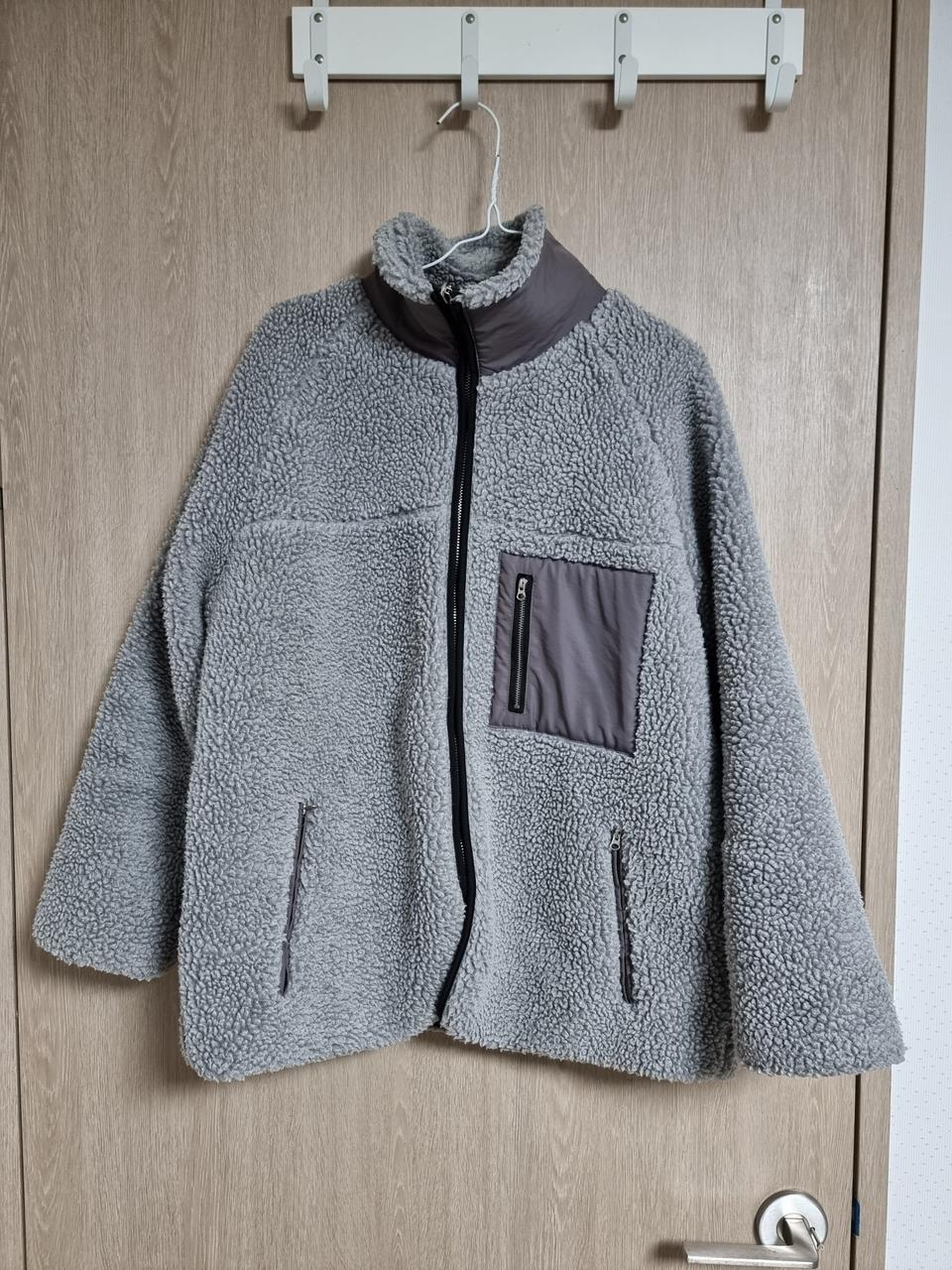 양털 후리스 양면 자켓 점퍼 100