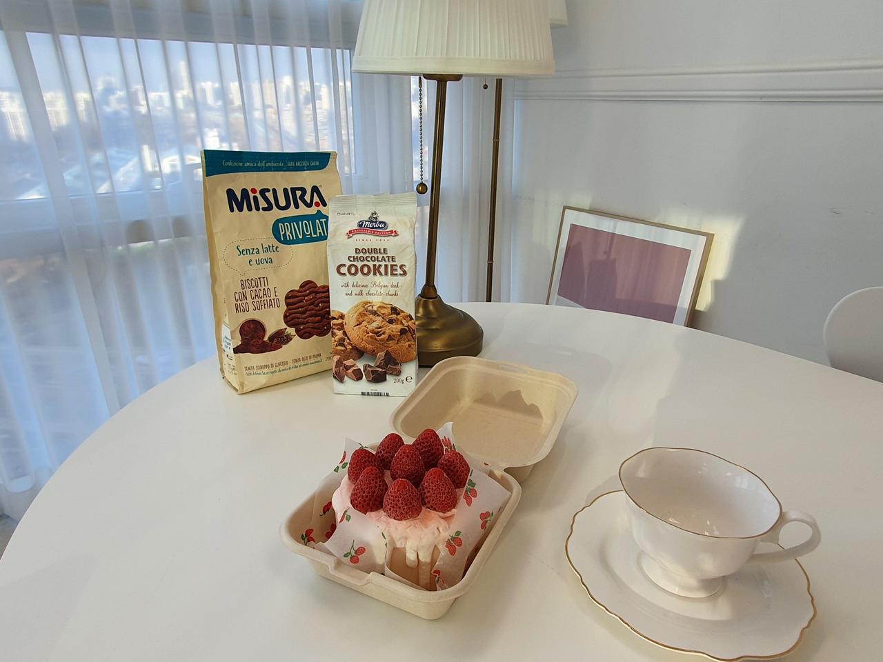 펄프 친환경 베이킹 케이크 포장지 선물상자 20개