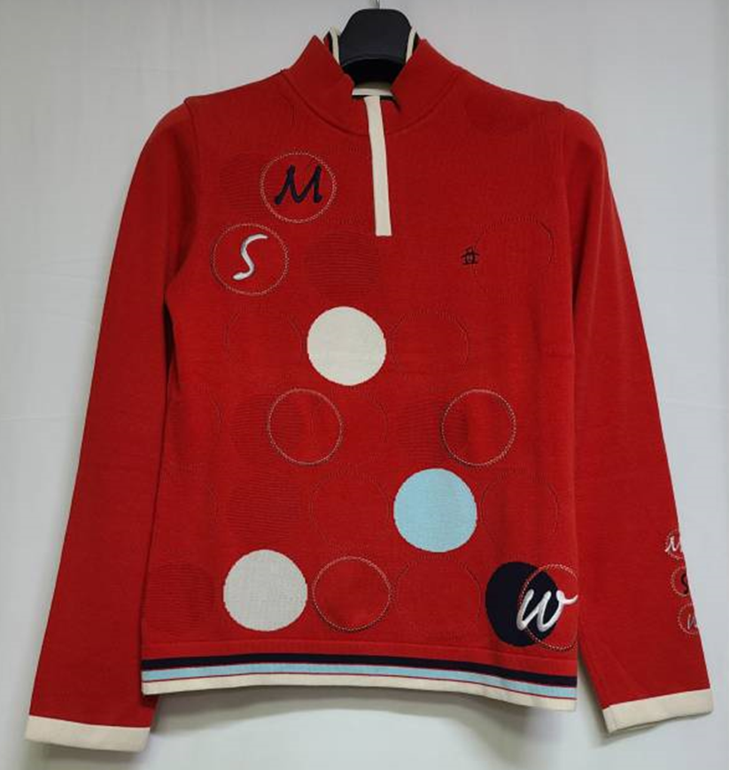 먼싱웨어 여성용 골프웨어 니트