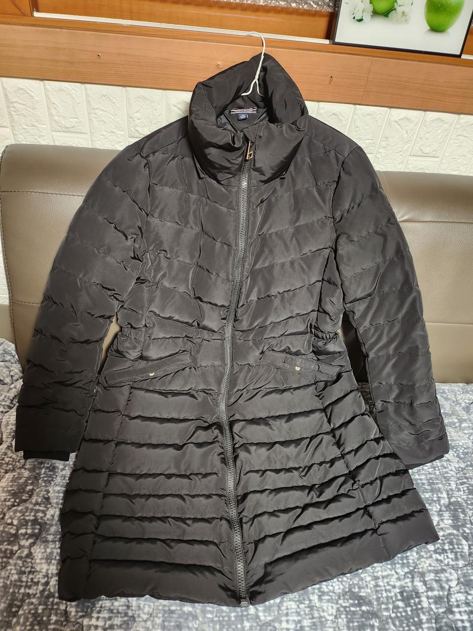 타미힐피거 다운 롱패딩 점퍼