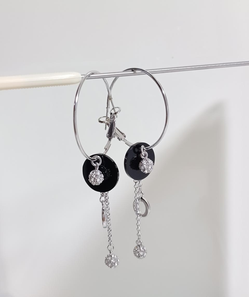 큐빅 달링 패션 귀걸이