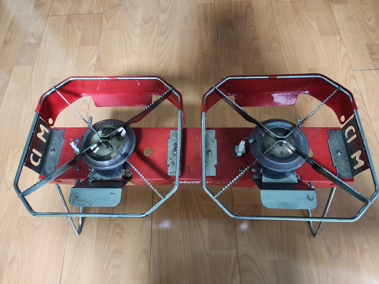 휴대용 2구 가스버너