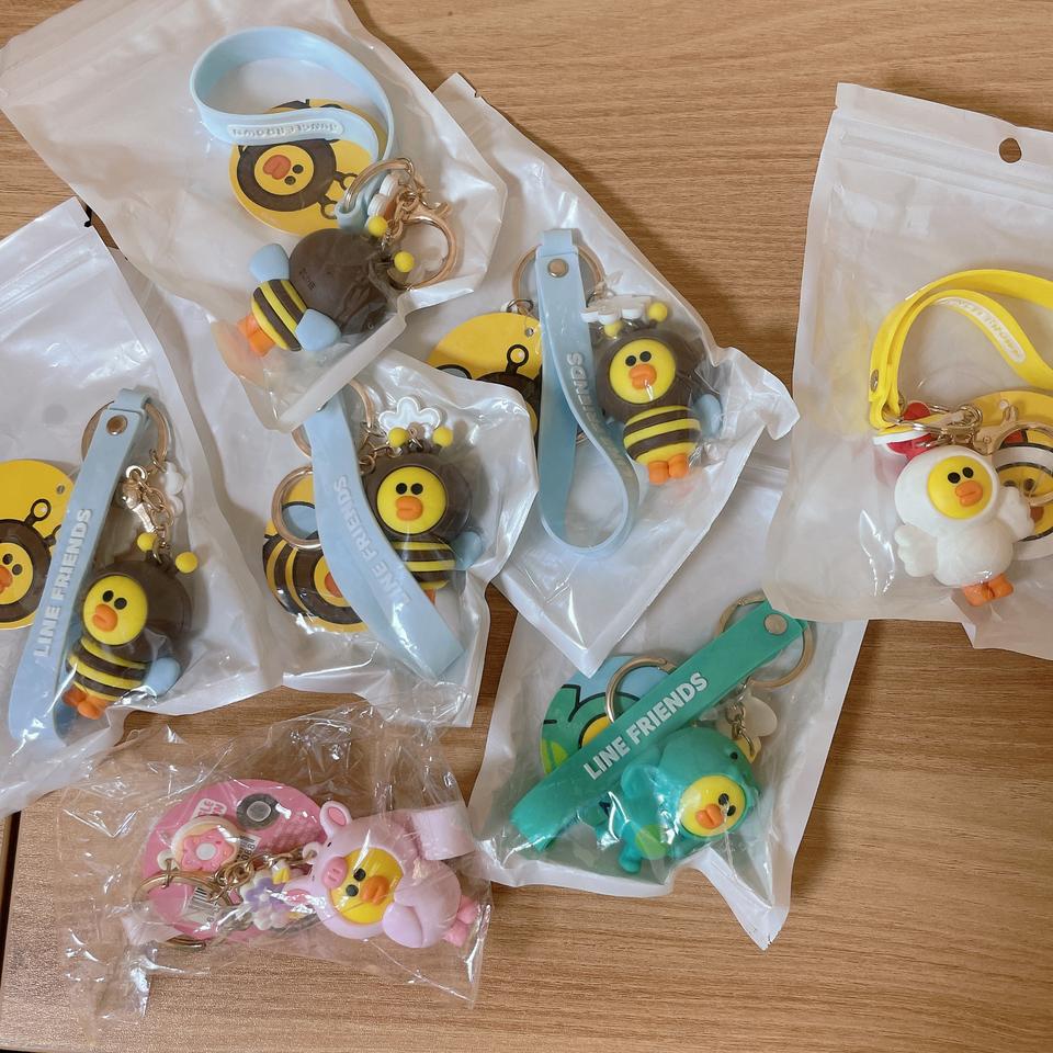 라인프렌즈 정글브라운 정품 피규어키링