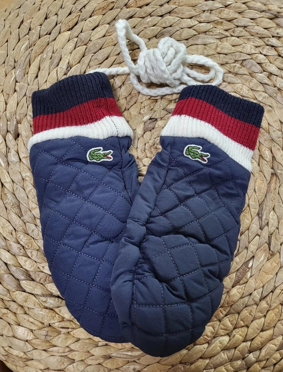 라코스테 패딩 장갑