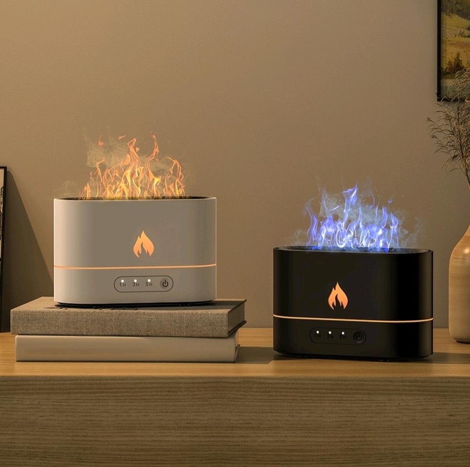 새제품)캠핑 감성 불멍 가습기