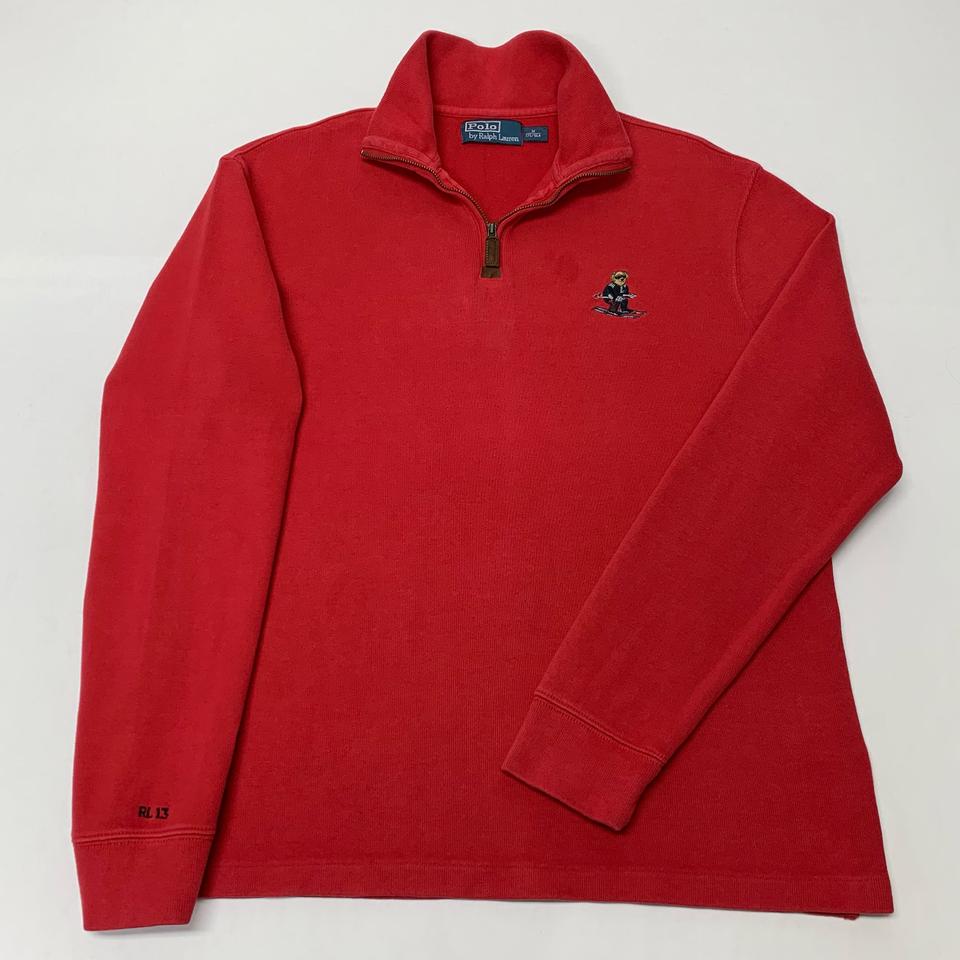 폴로랄프로렌 베어 하프집업 면니트 (M)