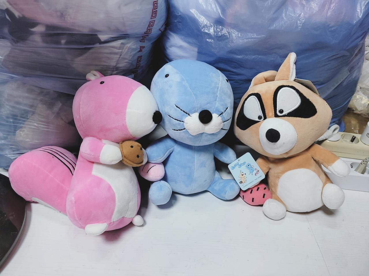 보노보노와 친구들 3종세트