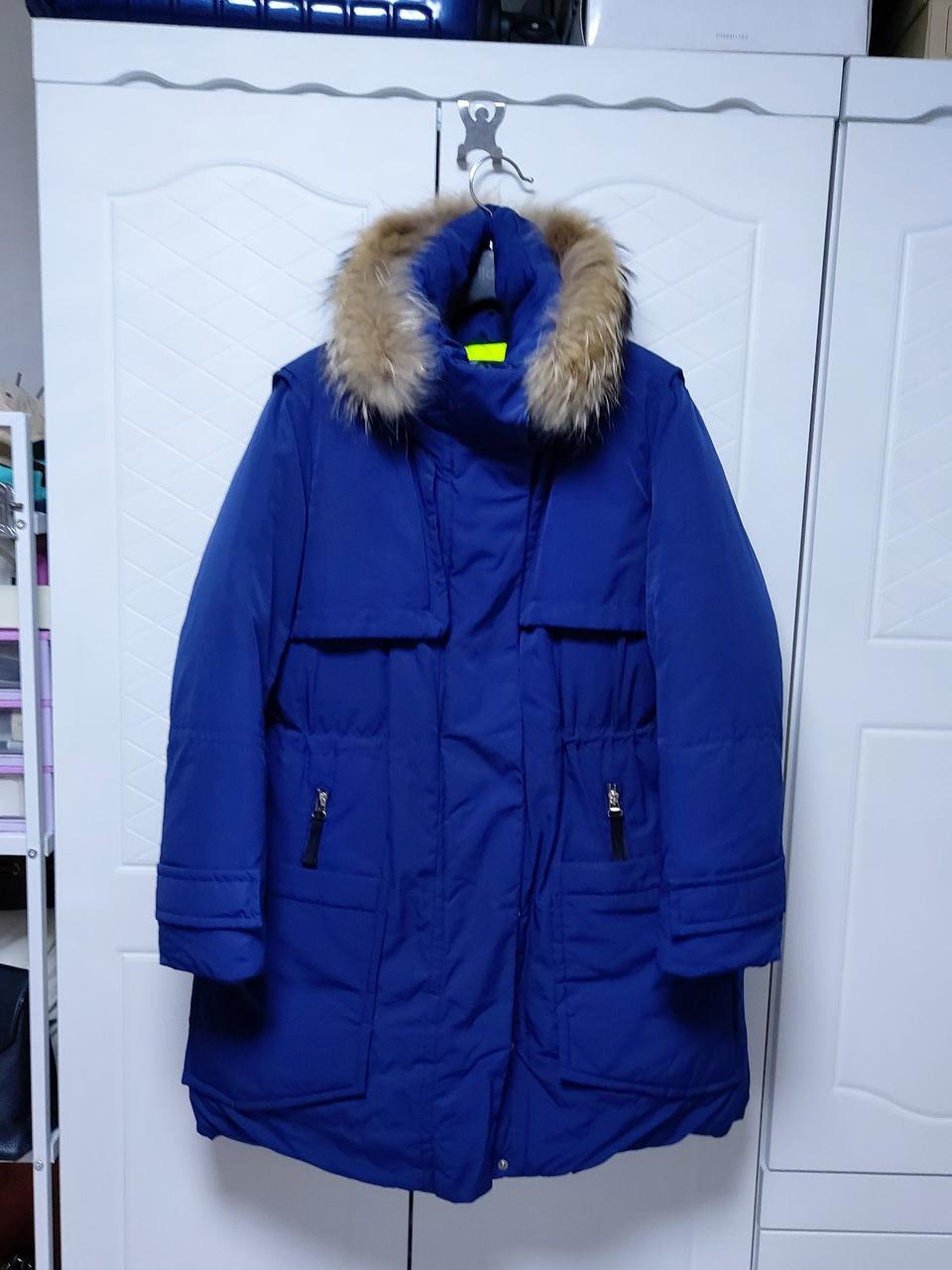 르샵 다운 라쿤퍼 패딩점퍼 S(85)