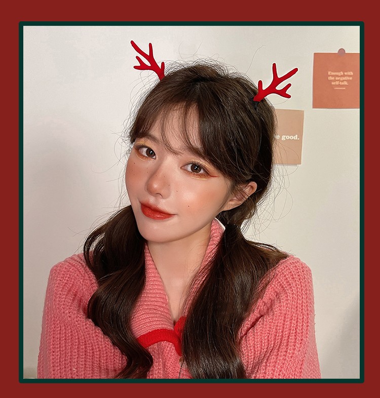 루돌프 머리띠 1 사슴뿔 머리띠