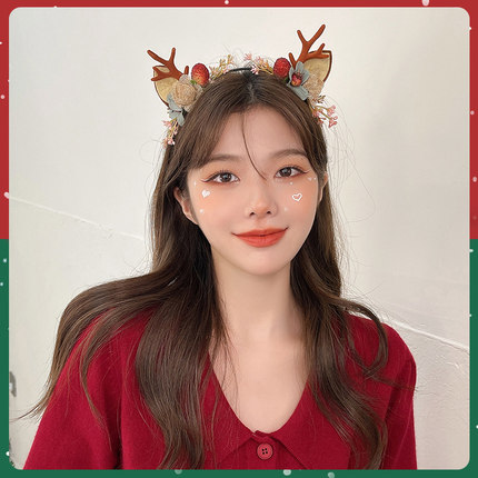 루돌프머리띠 산타머리띠