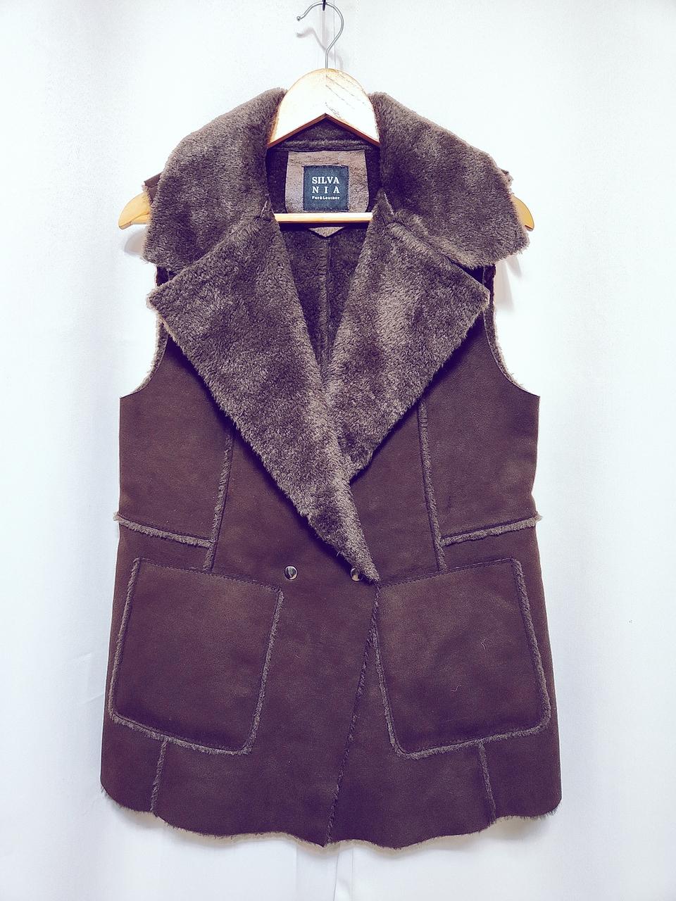 빅사이즈 무스탕베스트(새상품)