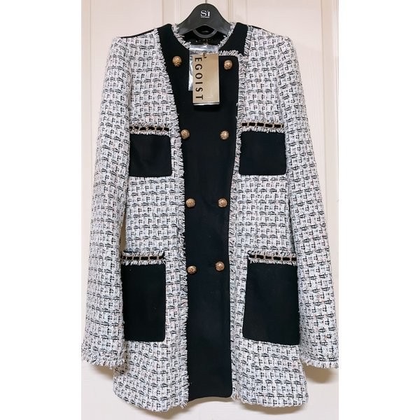 백화점 에고이스트 트위드자켓 (새 상품)