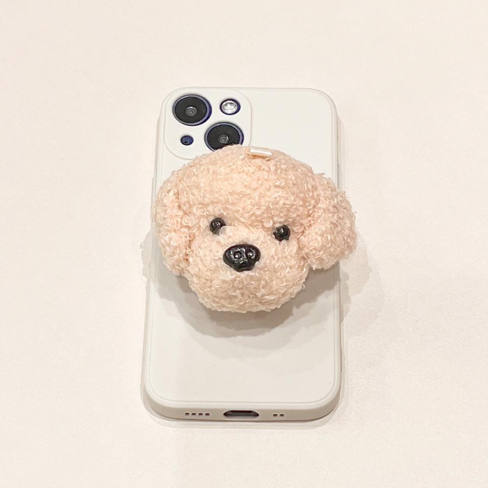 아이폰 강아지 그립톡 케이스 새상품