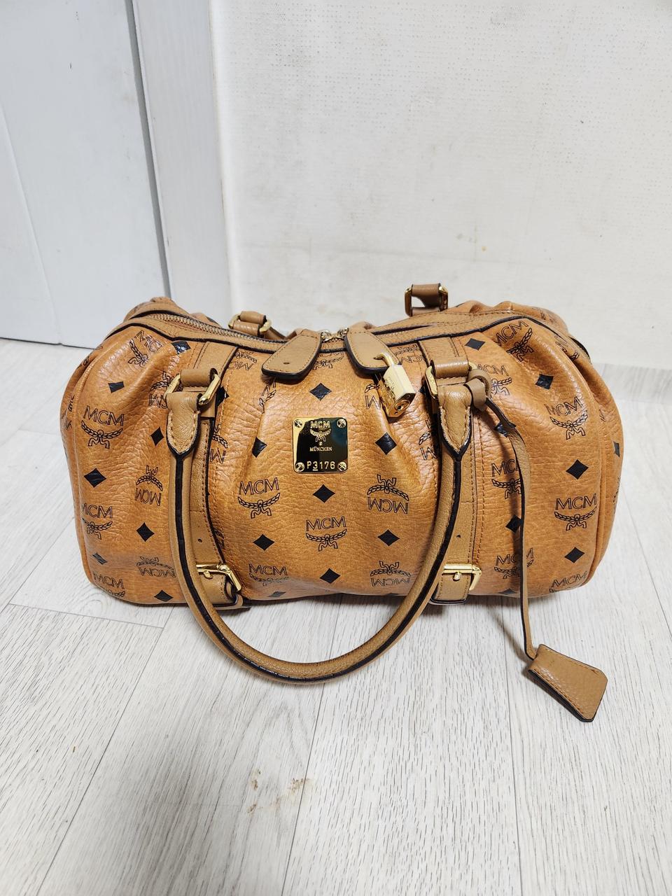 mcm정품 비세토스 토드백