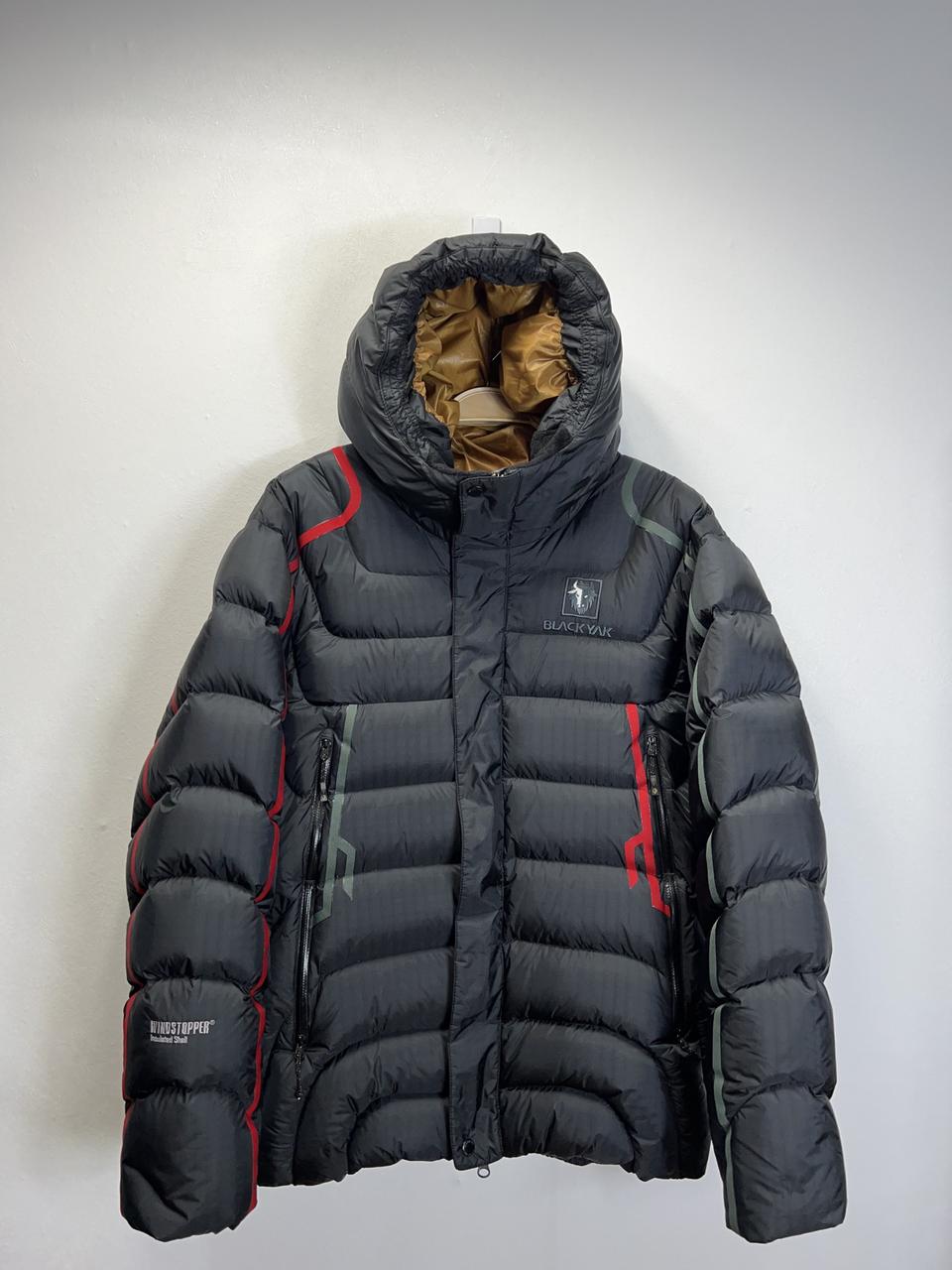 95~100 블랙야크 구스다운 윈드스토퍼
