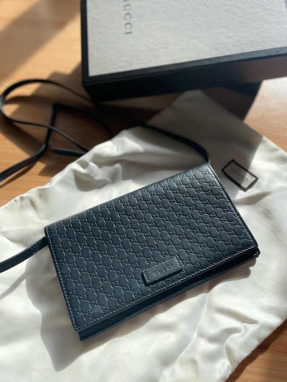 구찌 마이크로시마 클러치 크로스백