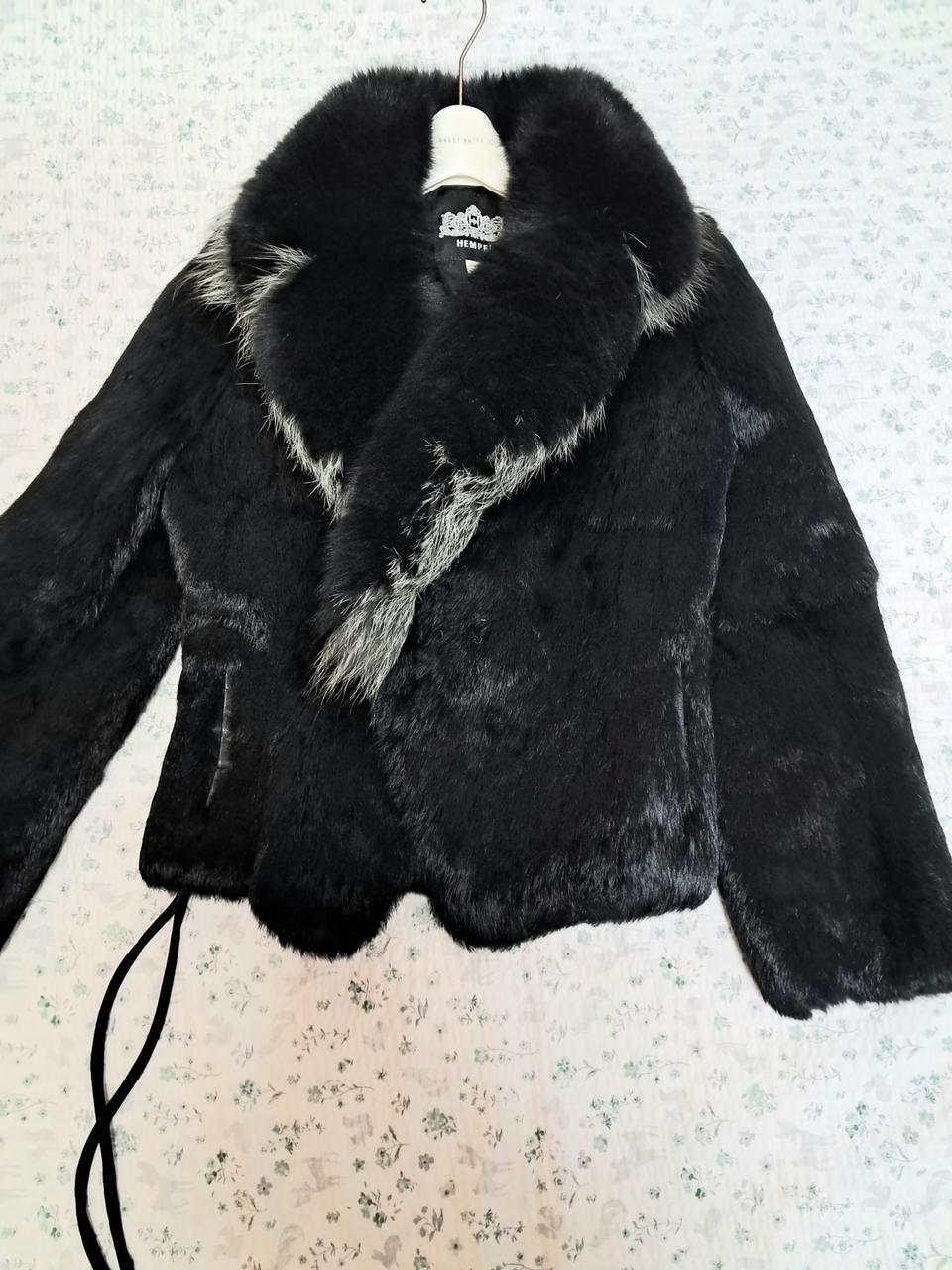 hempel 폭스자켓 100%토끼%