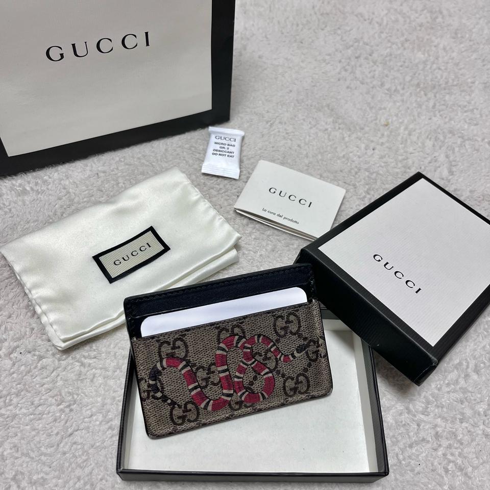 {백화점 판} 구찌 스네이크 카드지갑