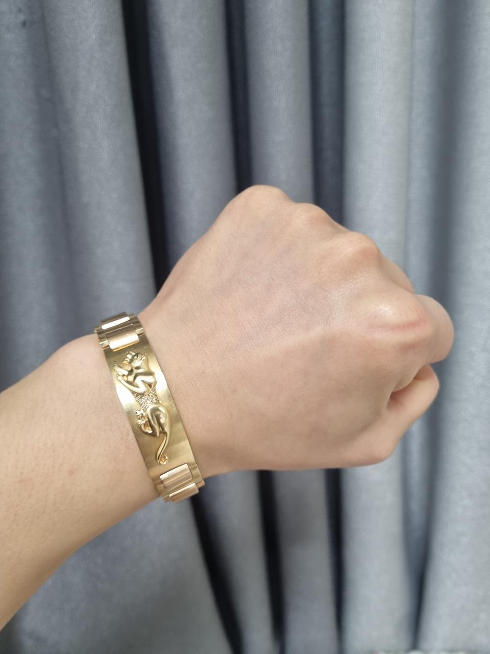 18k 재규어 금팔찌팝니다 대구경산부산경주구미포항울산양산김해경북경기도안동