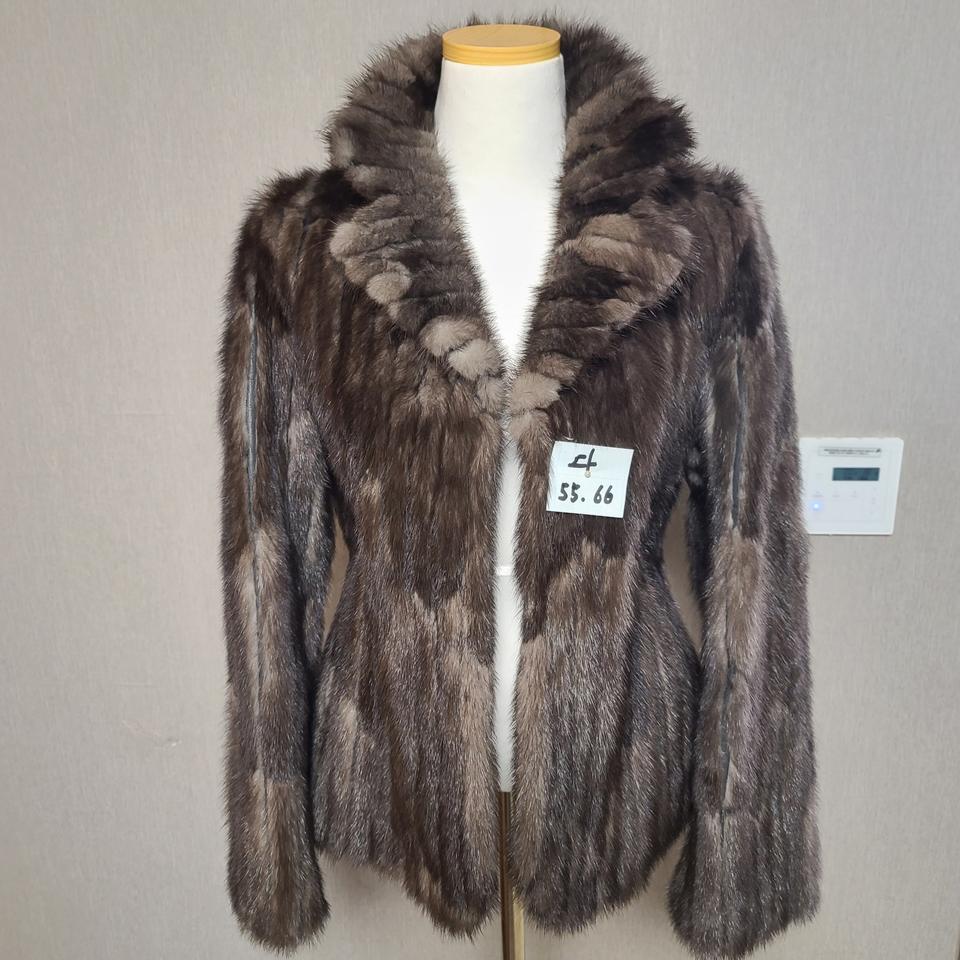 천연밍크 여성쟈켓