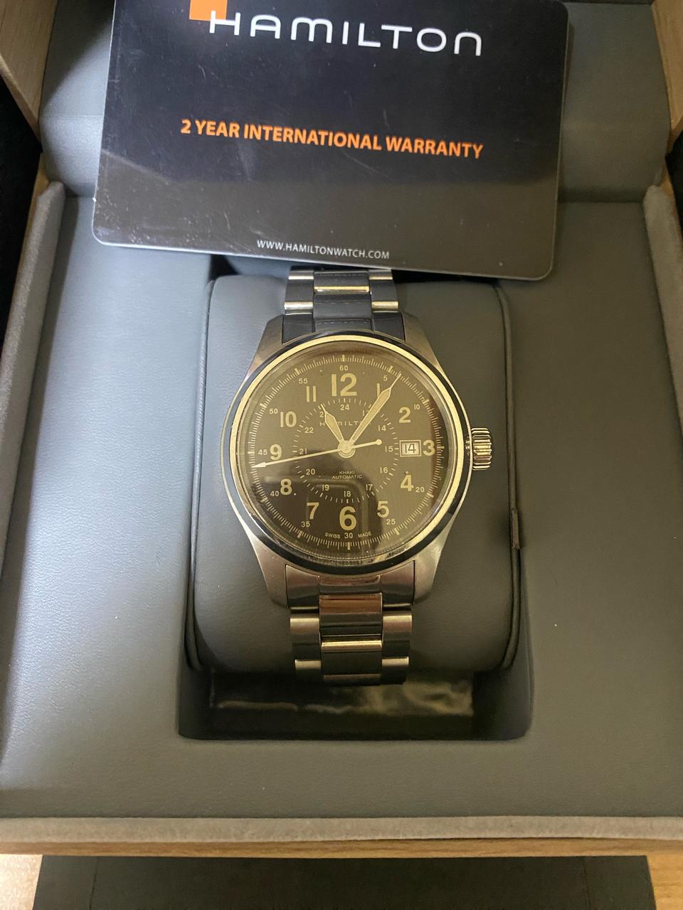 해밀턴 카카필드 오토메틱 40mm