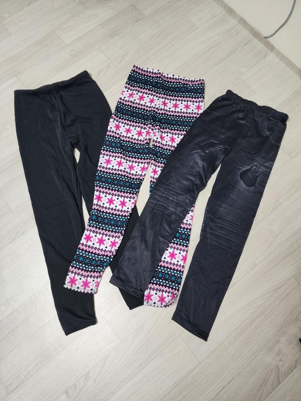 ❤ 기모 바지 3장 일괄 여자기모바지 여자바지 타이즈 내의 겨울바지