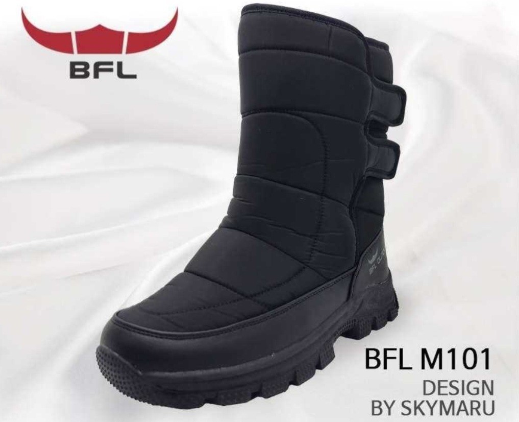 [BFL] 방한화 M101 블랙 남성 롱 방한부츠 털 안감(벨크로 타입)