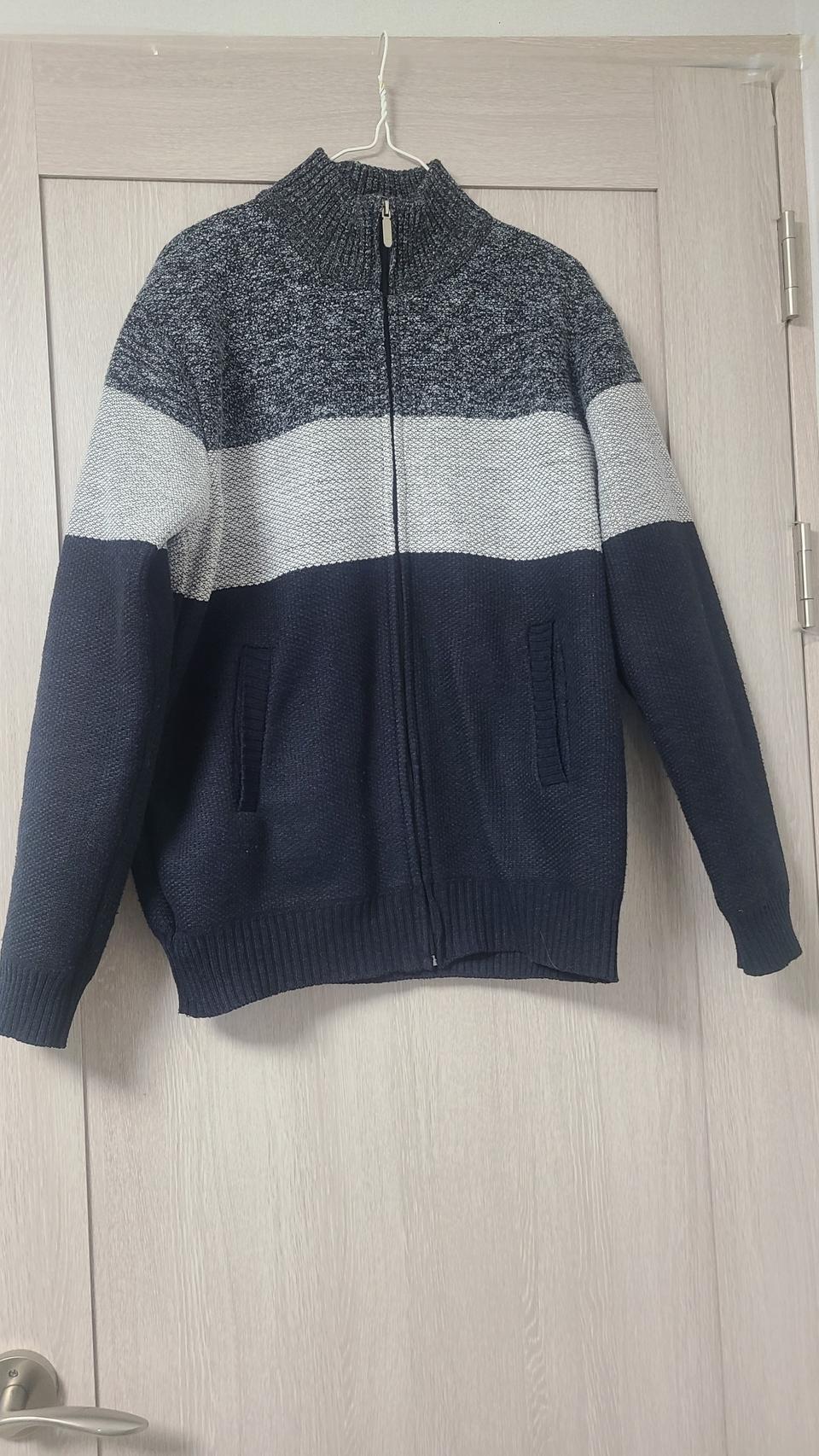 남성 겨울 니트자켓 100(L) 새옷