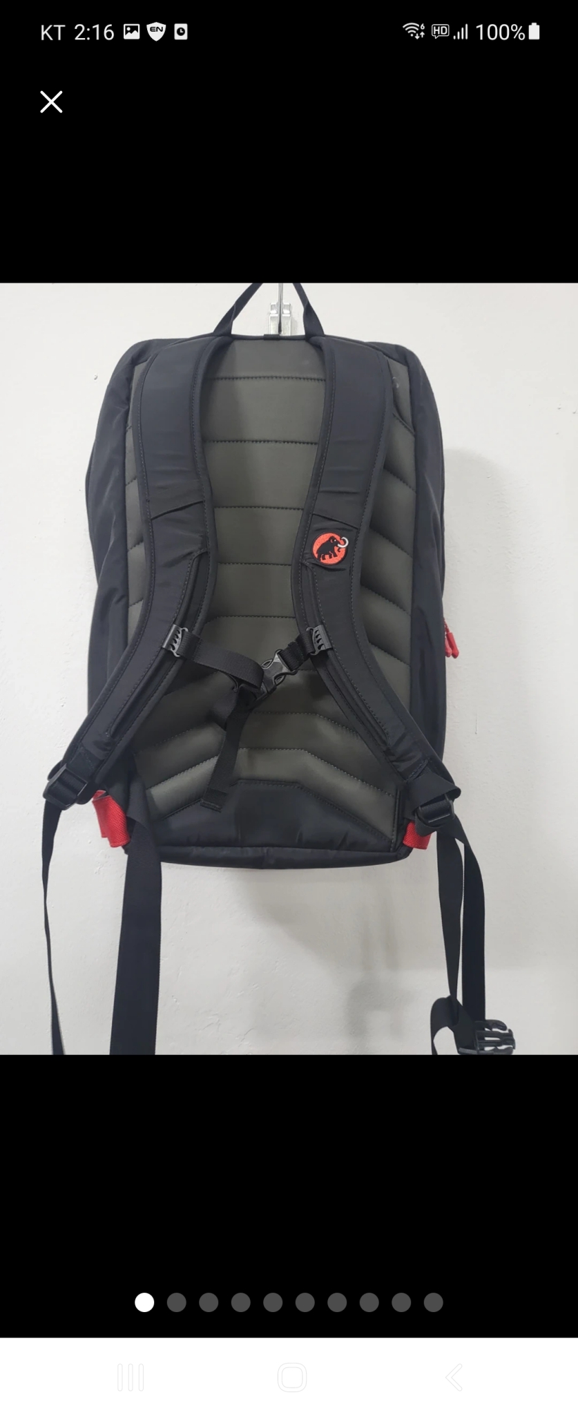 마무트 배낭가방 가로30세로50 상태좋아요