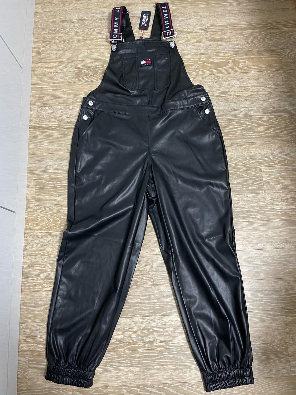 타미진 가죽 멜빵