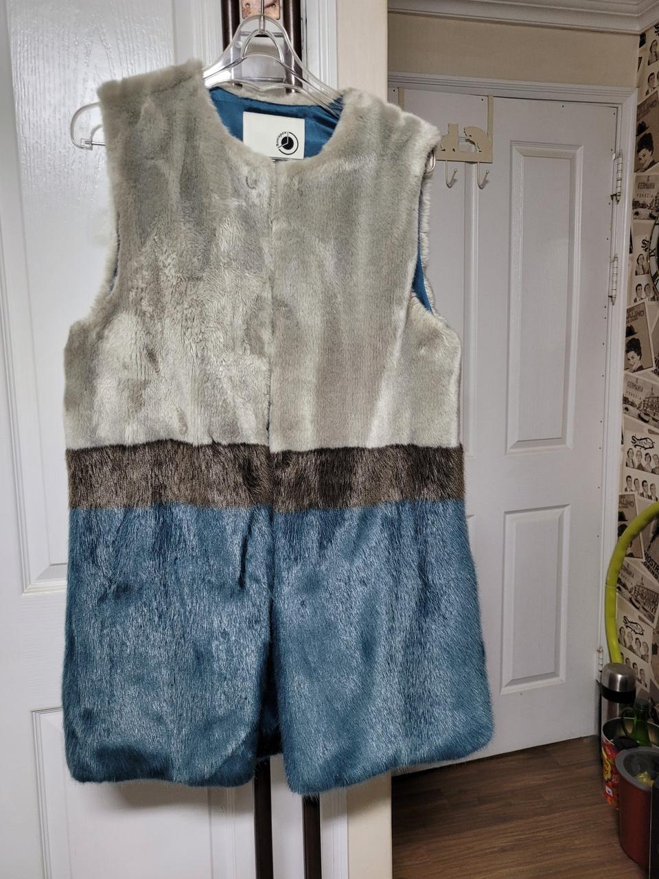 (77) 보니스팍스 퍼 베스트. 퍼조끼.롱베스트