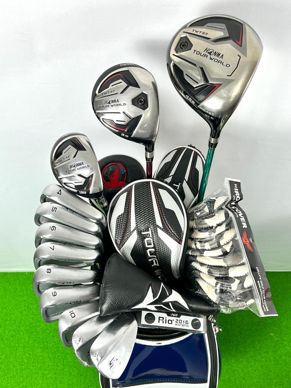 혼마 TW737 투어월드 경량스틸 단일 풀세트