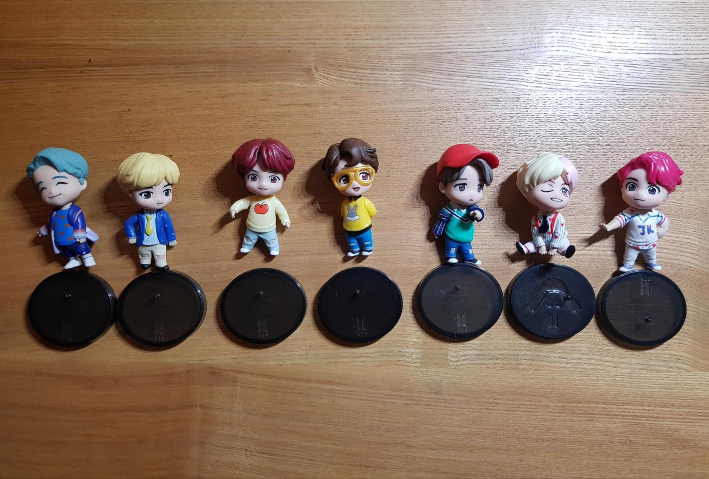 방탄 피규어 일괄판매 타이니탄피규어