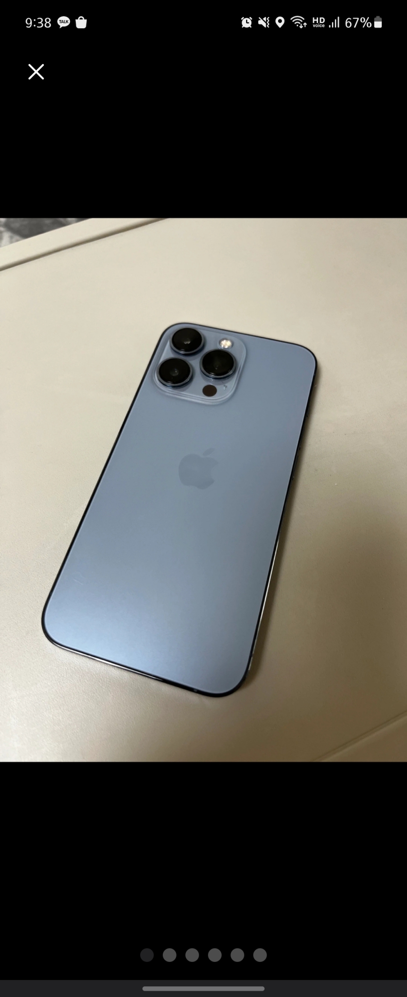 아이폰13프로 시에라블루 128기가