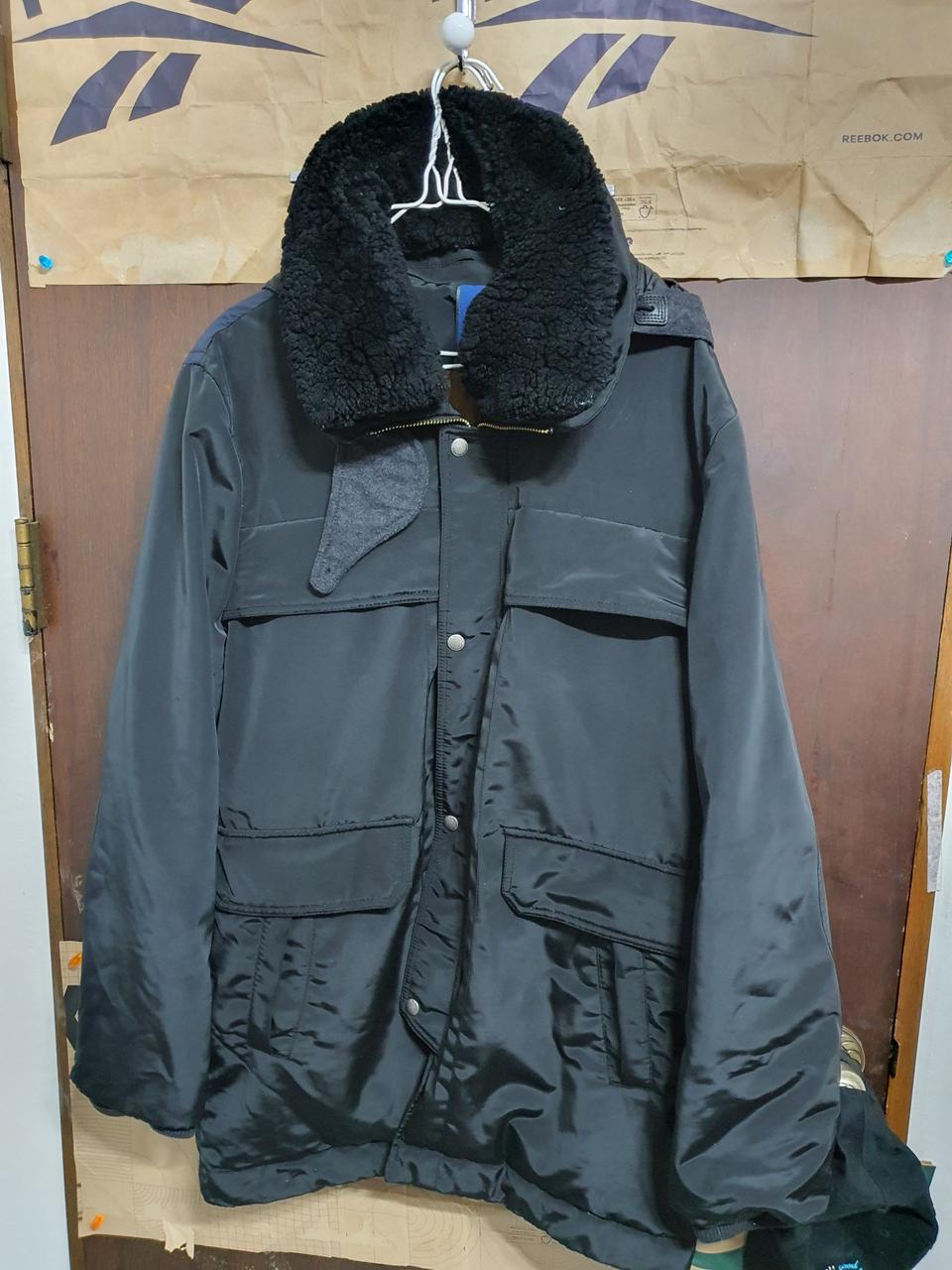 트루젠 패딩 파카 다운 양털 방수 방풍 방한 빈티지 라지 표기105 상