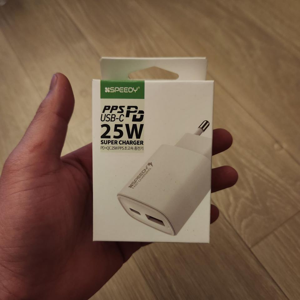 스피디 초고속 충전기 어댑터 2포트