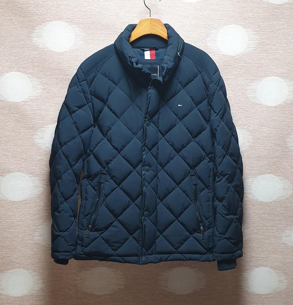 타미힐피거 남성 퀄팅 레귤러 구스다운 자켓S/95~100