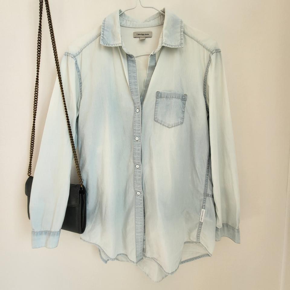 CK 빈티지 워싱 청남방