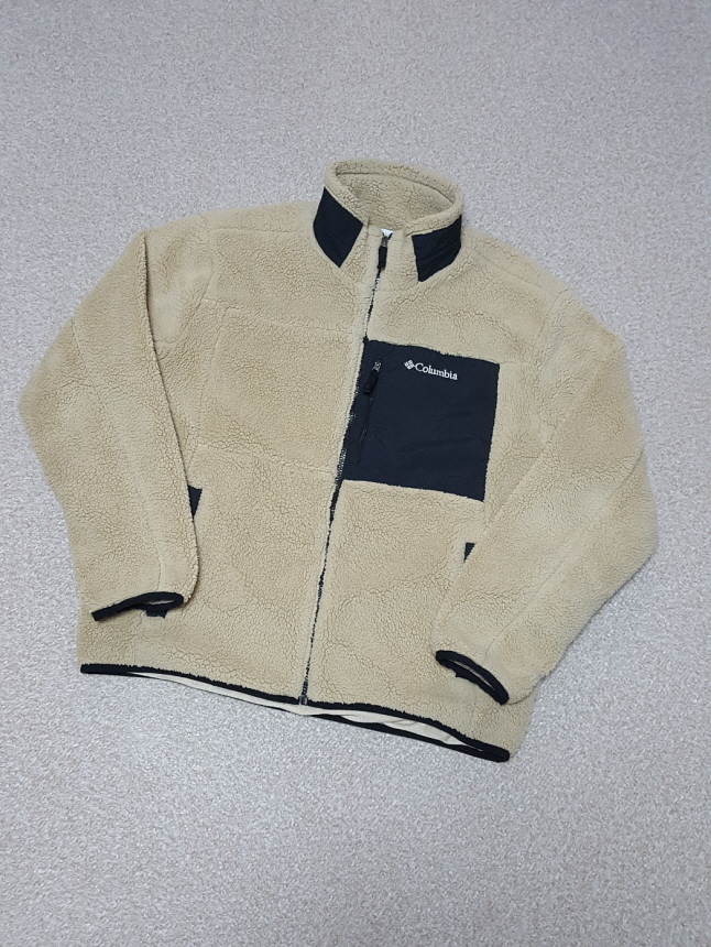 컬럼비아 포켓 후리스 집업